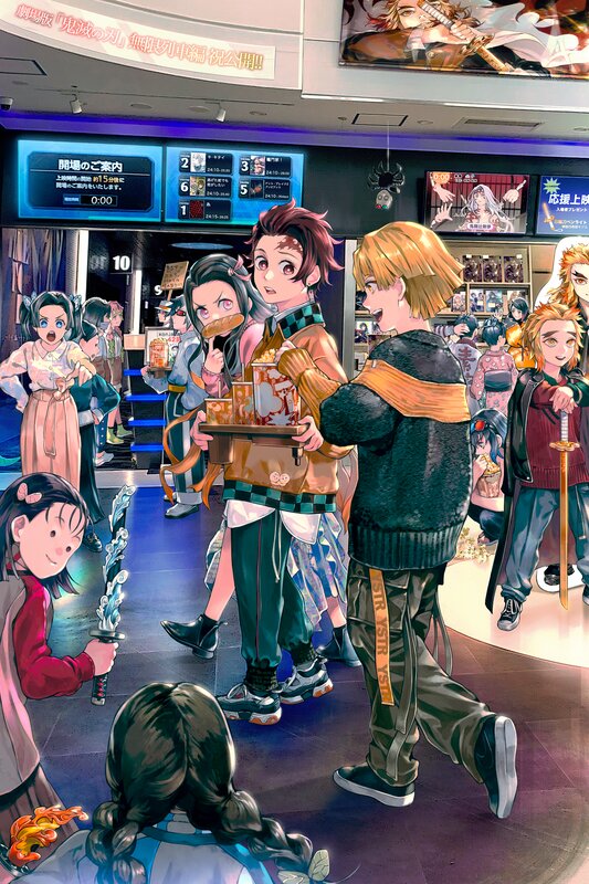 Anime Characters in Cinema