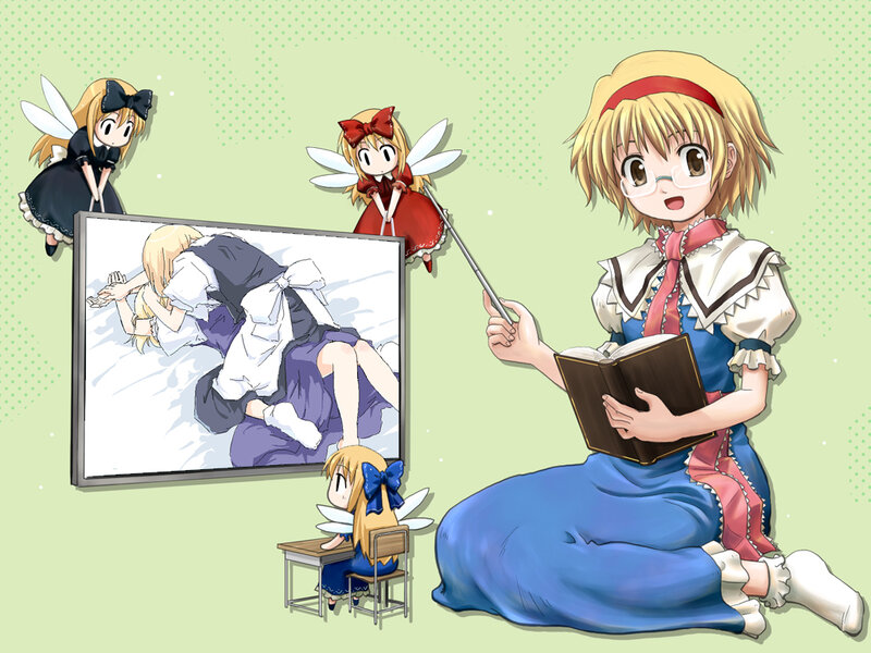 anime characters in classroom