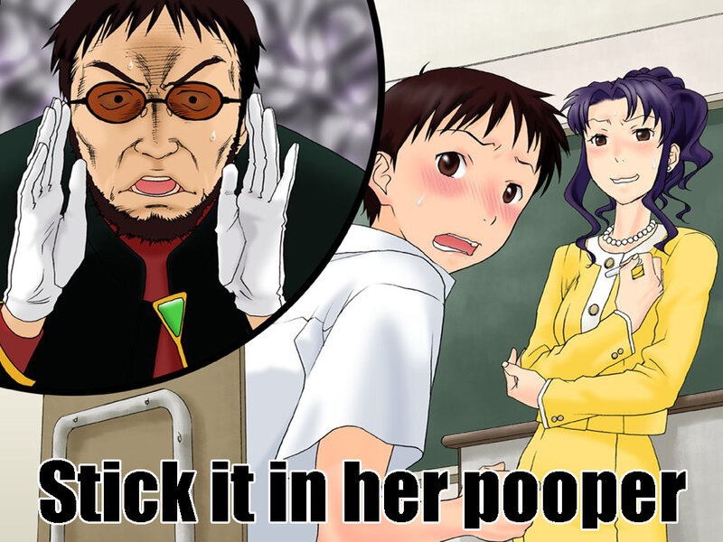 Anime Characters in Classroom — Yellow, Dramatic