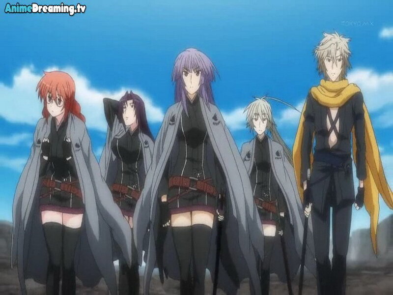 anime characters in cloaks