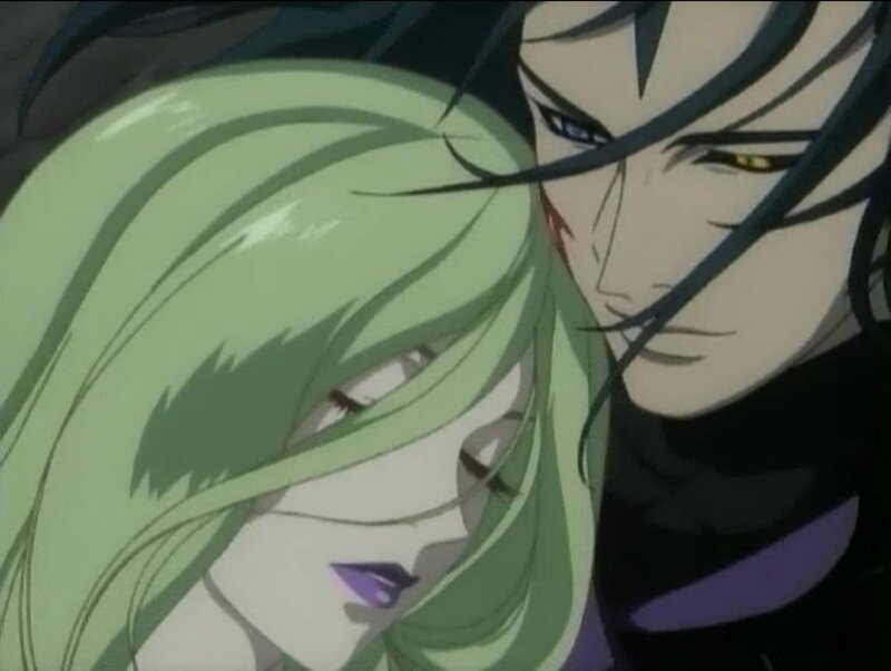 anime characters in close embrace