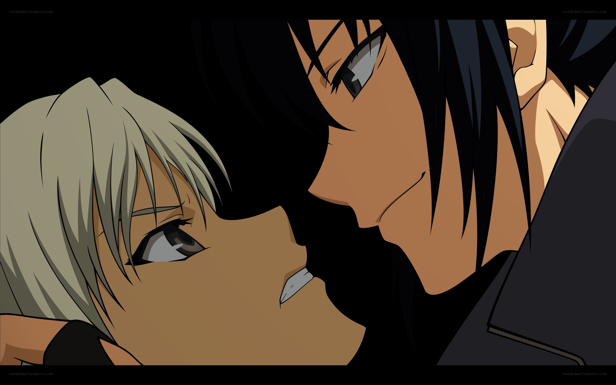anime characters in close proximity