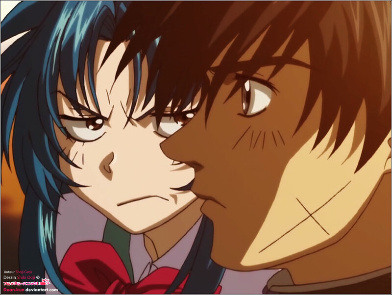 anime characters in close-up