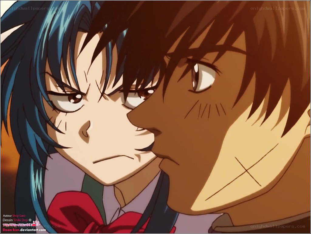 anime characters in close-up