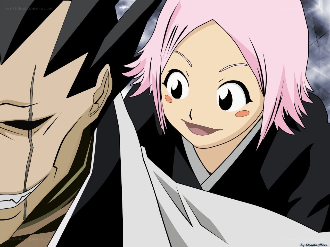 anime characters in close-up