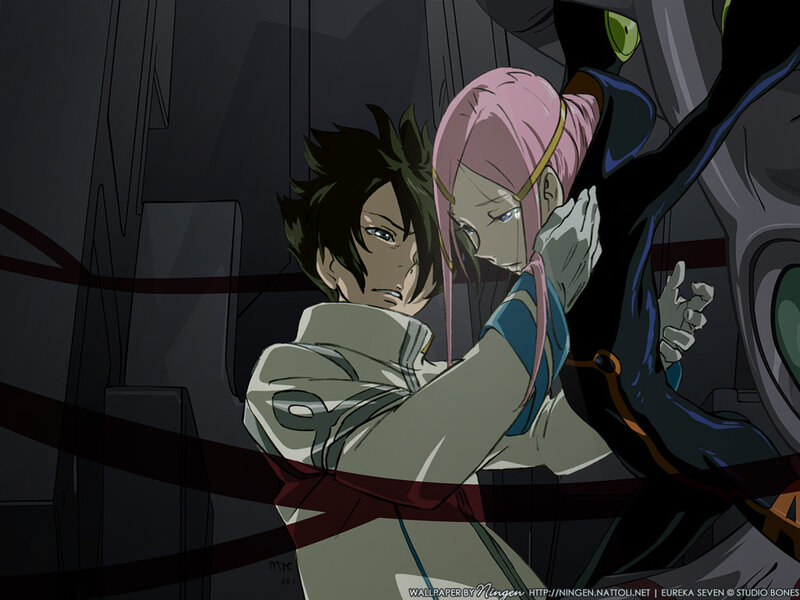 Anime Characters in Cockpit — Gray