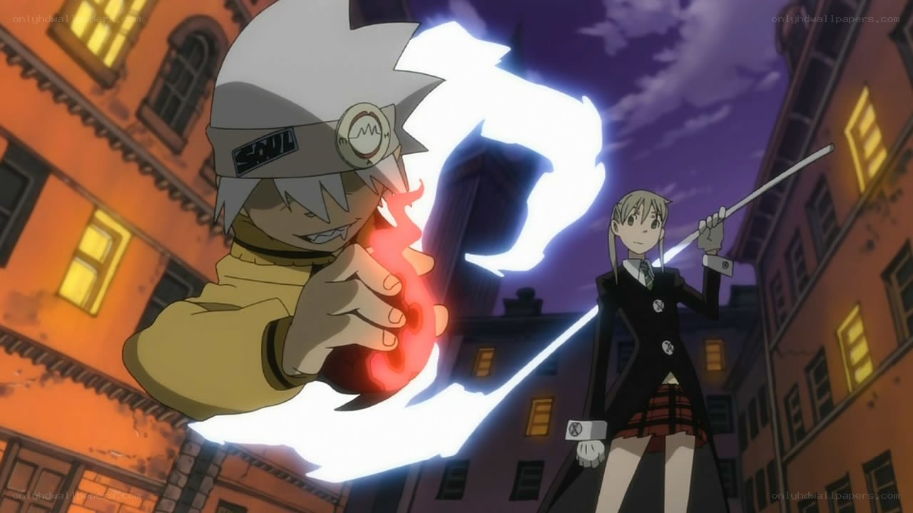 Anime characters in combat