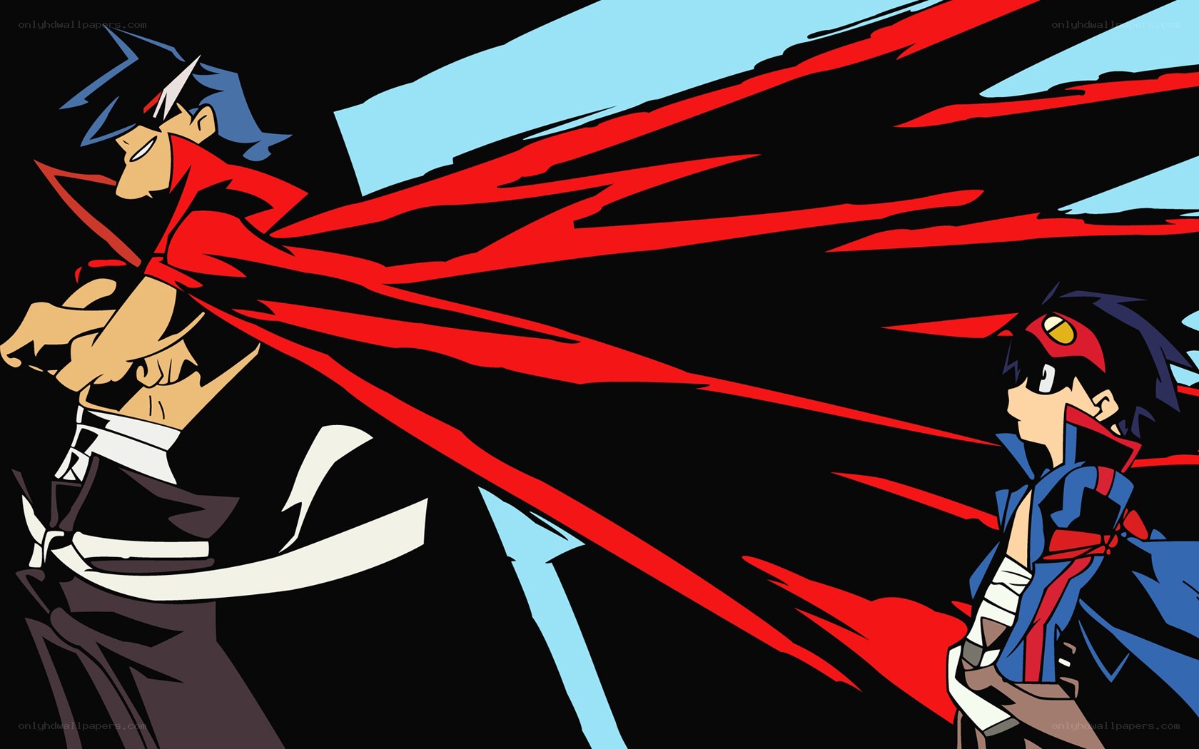 anime characters in combat