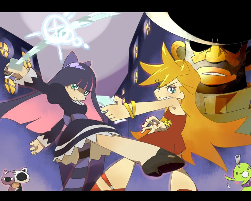 anime characters in combat