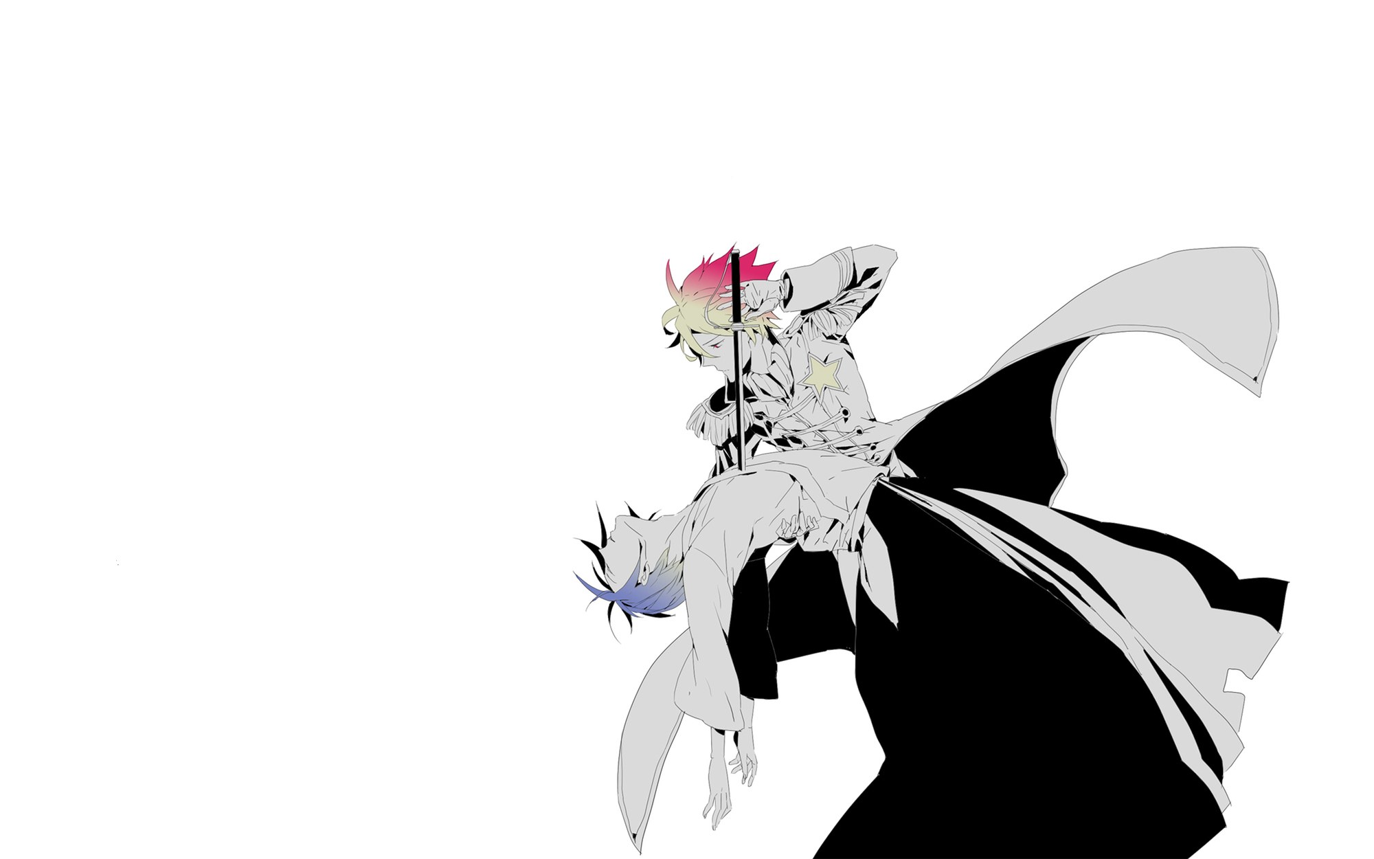 anime characters in combat