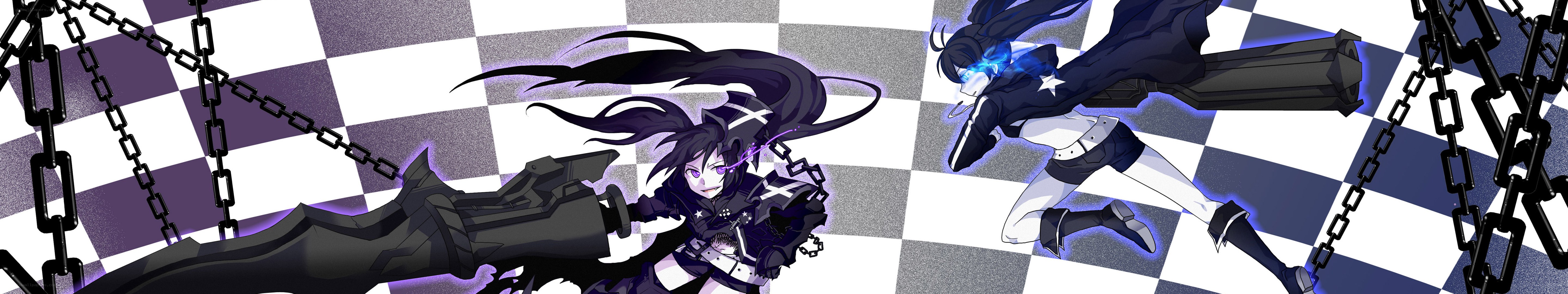 Anime characters in combat