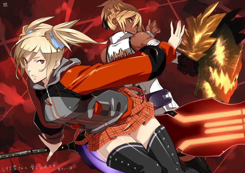 anime characters in combat