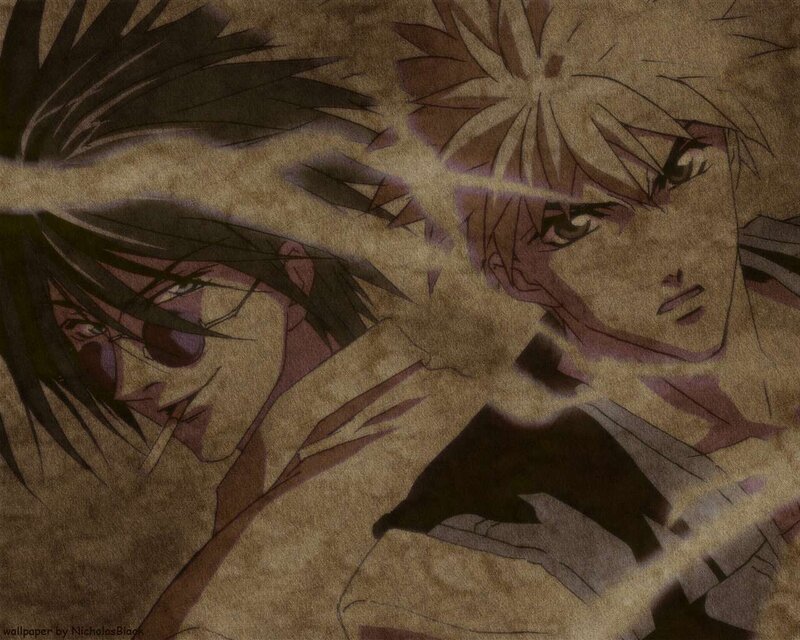 anime characters in combat