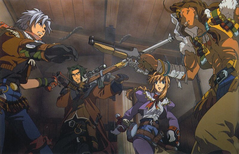 anime characters in combat