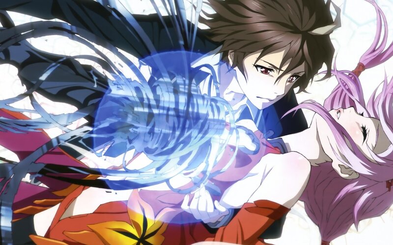 Anime Characters in Combat — Blue, Dramatic, Energy Blast