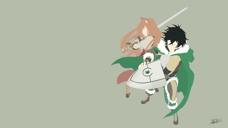 Anime Characters in Combat — Green, Action