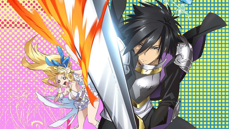 Anime Characters in Combat — Pink, Dramatic