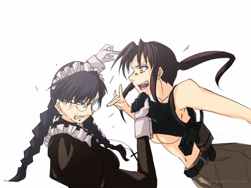 anime characters in conflict