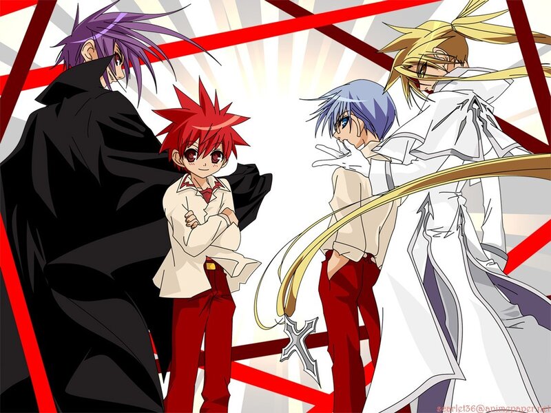 anime characters in conflict