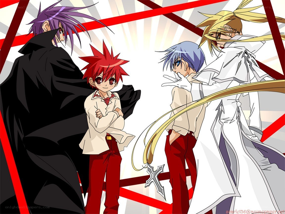 anime characters in conflict