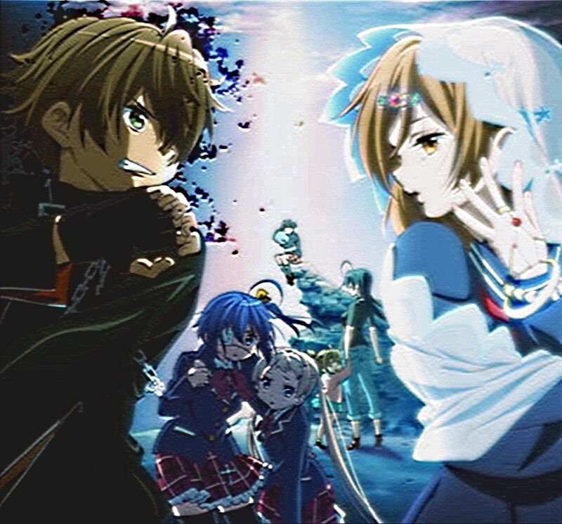 Anime Characters in Conflict — Blue