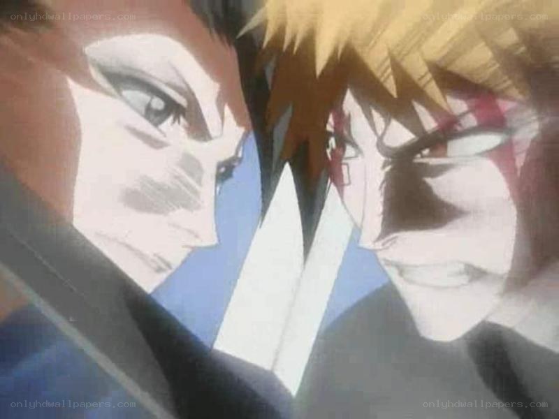 anime characters in confrontation