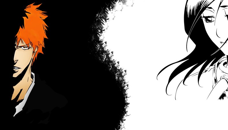 Anime Characters in Contrast