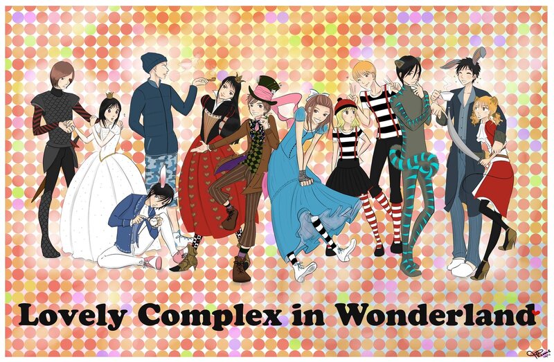 Anime Characters in Costumes — Orange, Playful