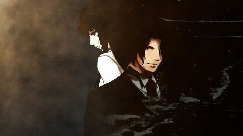 anime characters in dark water