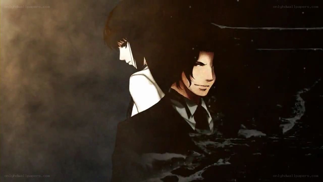 anime characters in dark water