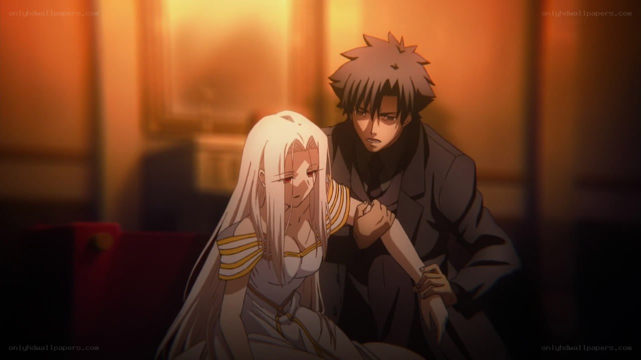 anime characters in distress