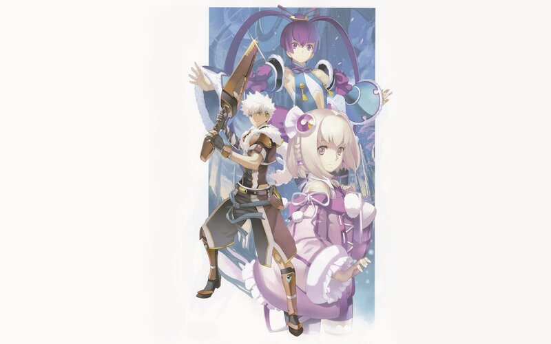 anime characters in fantasy art