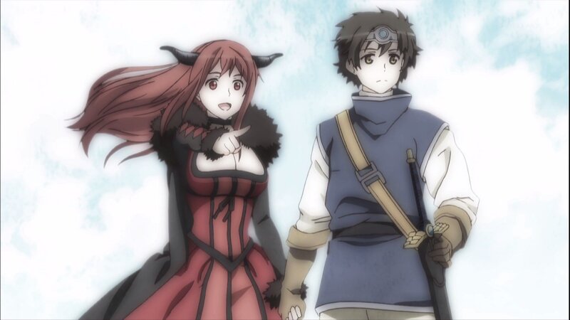 anime characters in fantasy attire