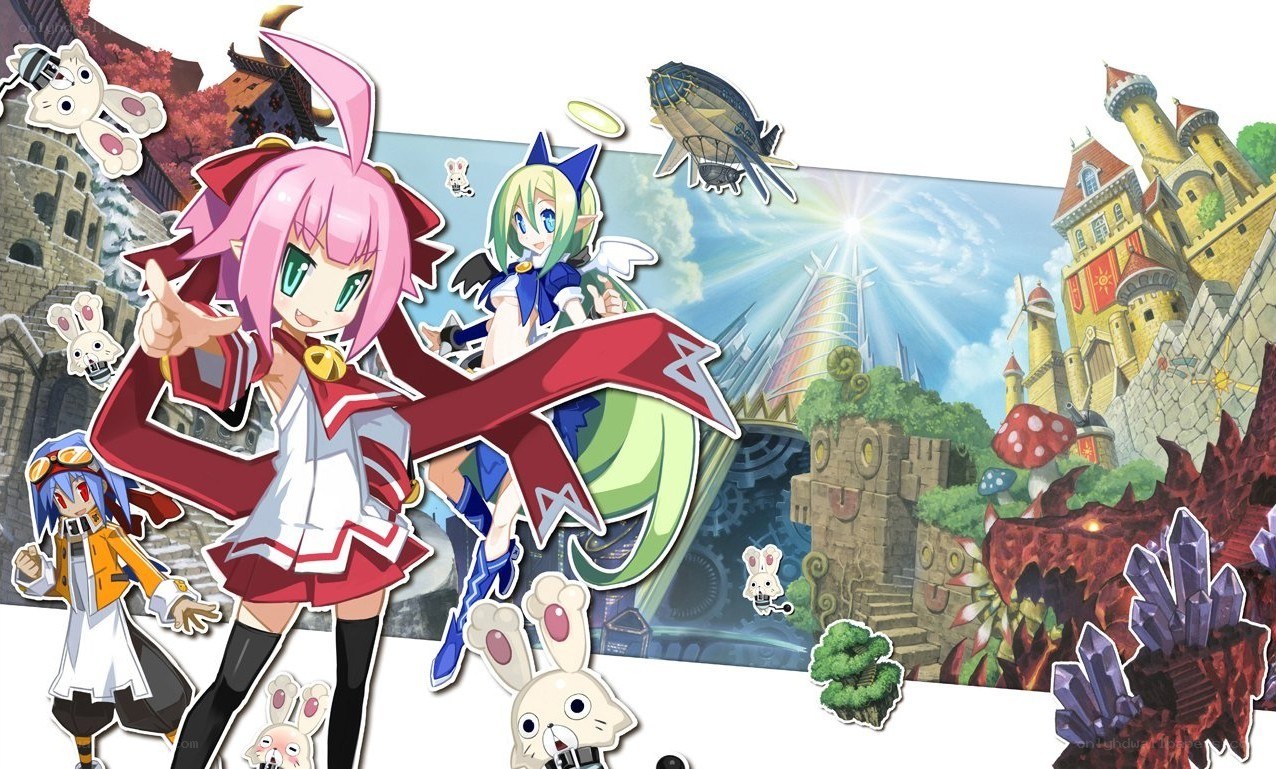 anime characters in fantasy world