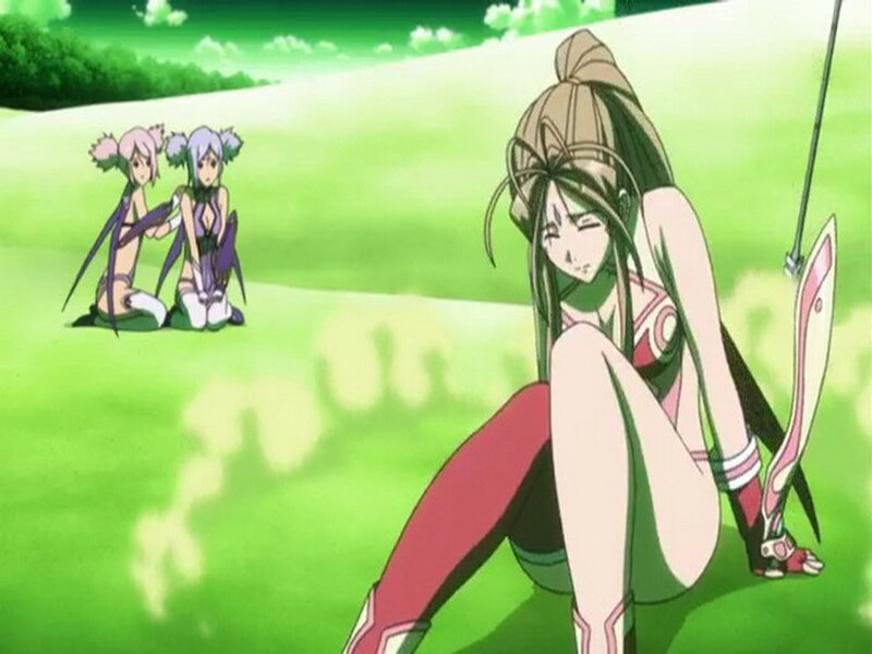 Anime Characters in Field — Green