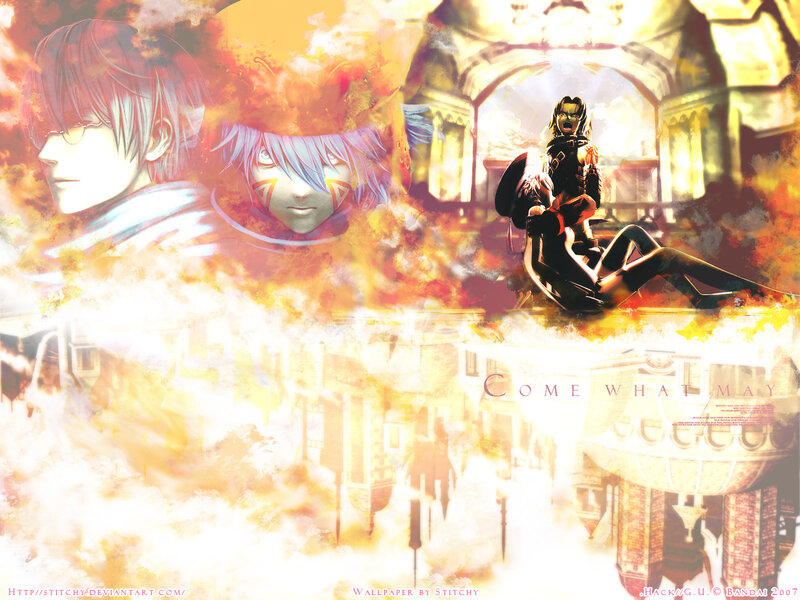 Anime Characters in Fire — Orange