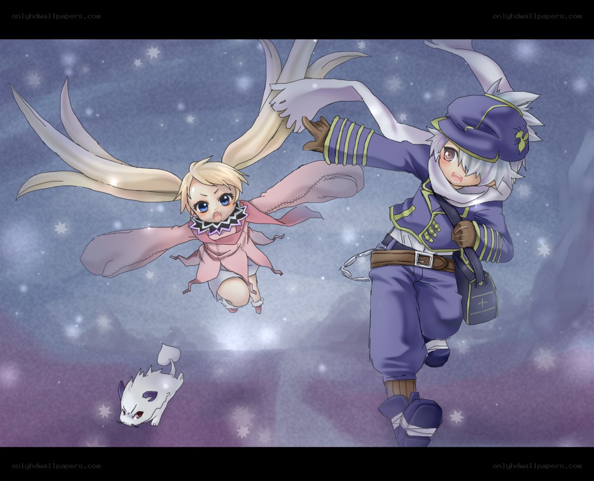 anime characters in flight