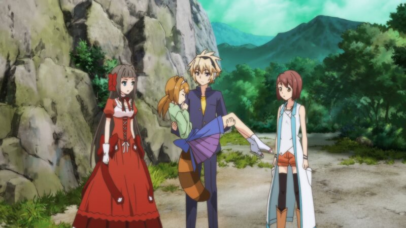 Anime Characters in Forest — Green, Calm