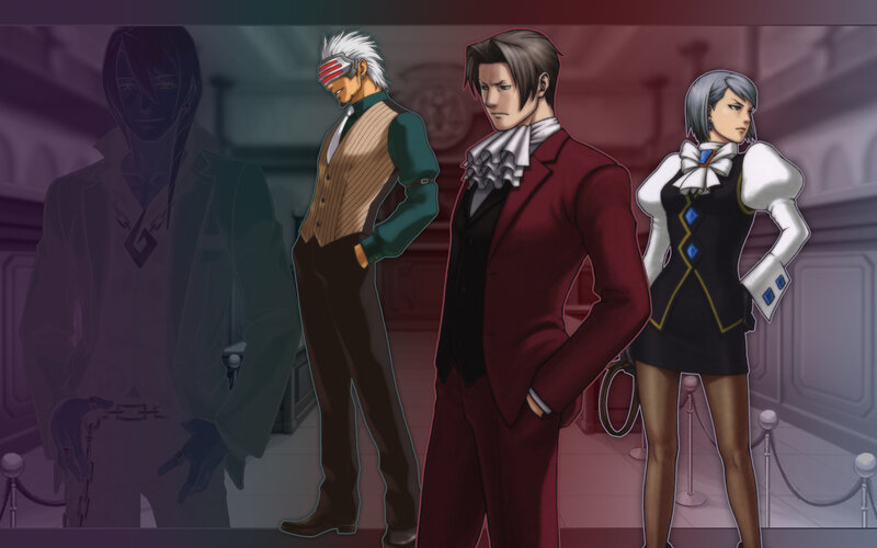 anime characters in formal wear