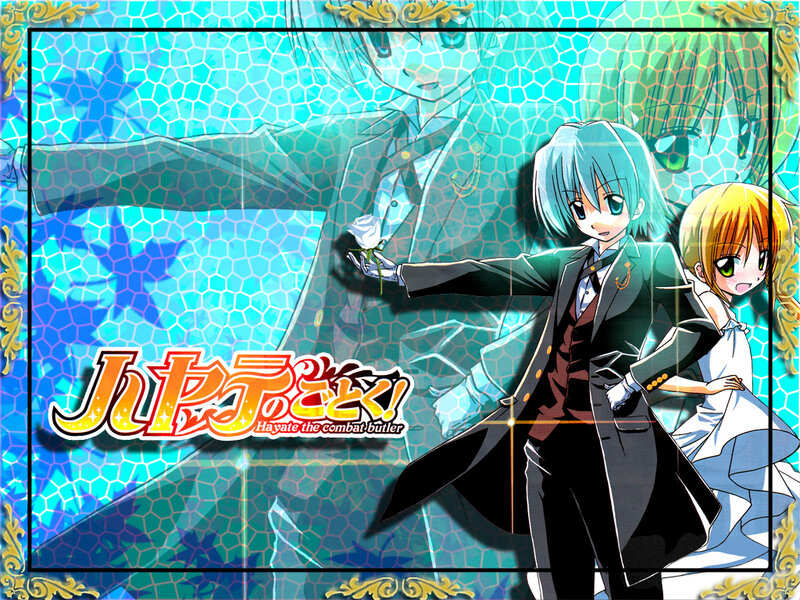 Anime Characters in Formal Wear — Blue, Dramatic