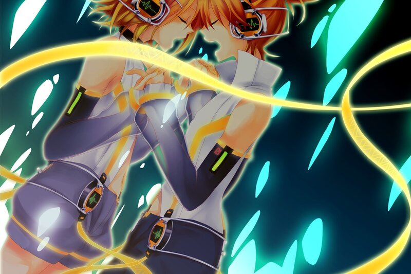 anime characters in futuristic gear