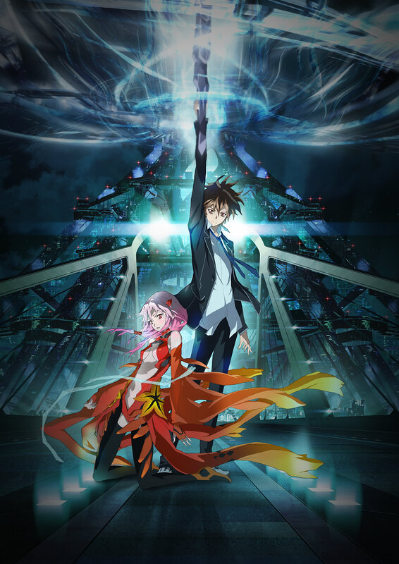 Anime Characters in Futuristic Setting — Blue
