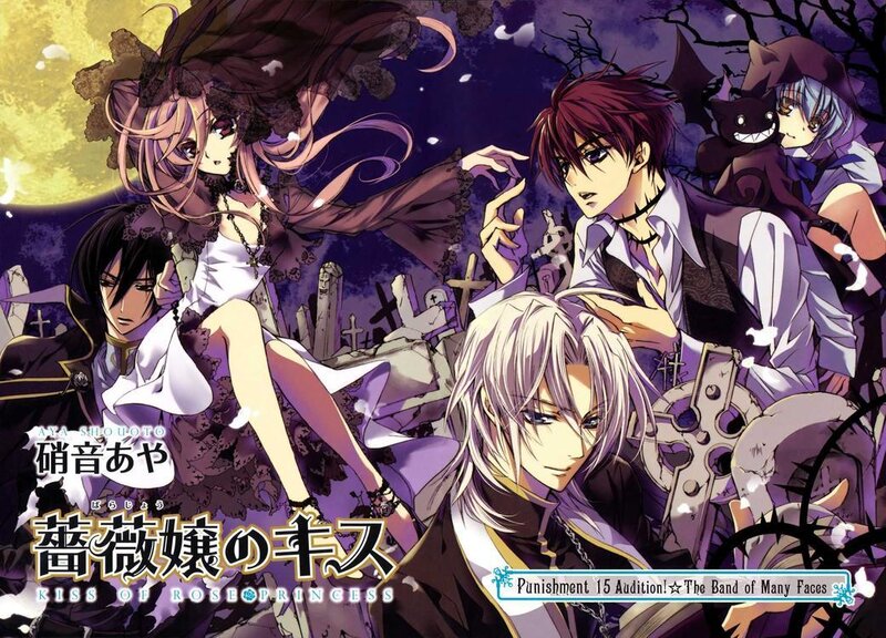 Anime Characters in Graveyard