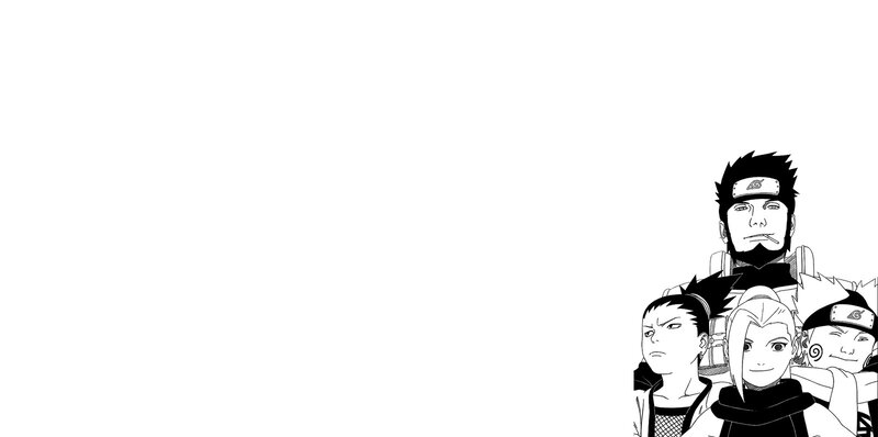 Anime Characters in Group — Black, Neutral