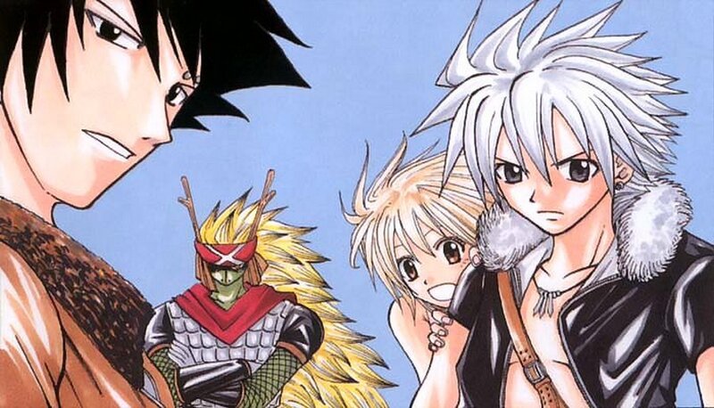 Anime Characters in Group — Blue