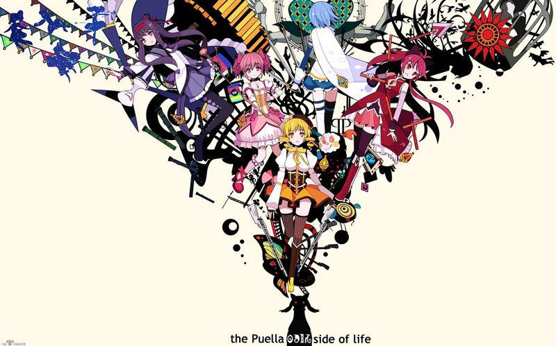 Anime Characters in Heart Shape