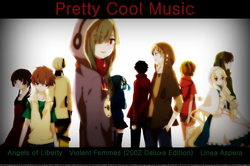 Anime Characters in Hoodies — White