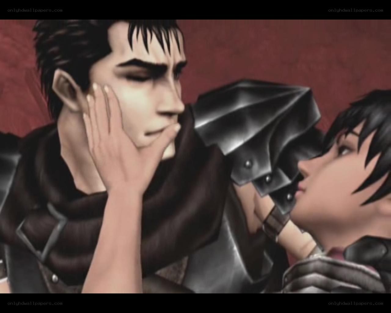 anime characters in intimate moment