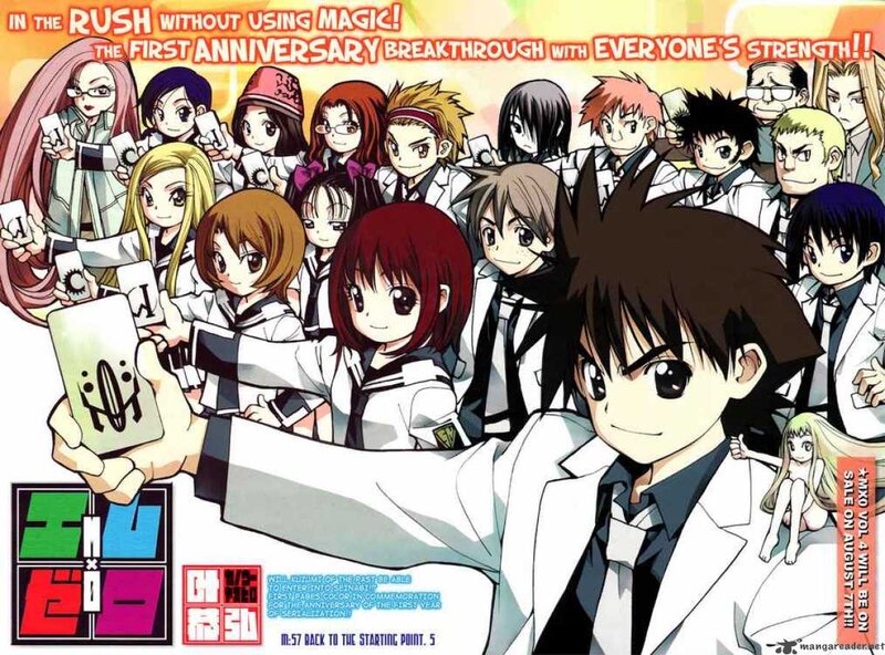 Anime Characters in Lab Coats — White