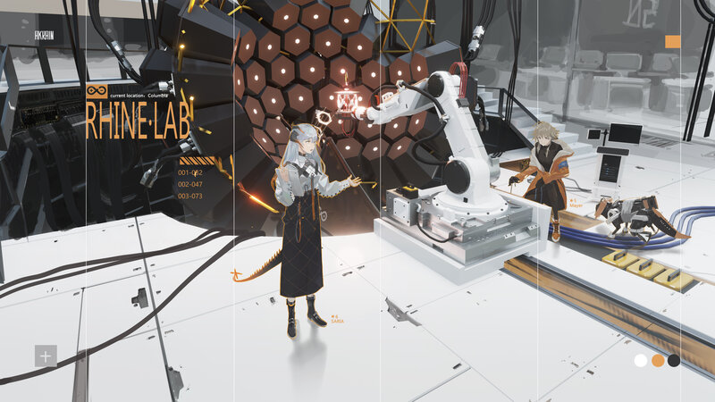 Anime Characters in Lab